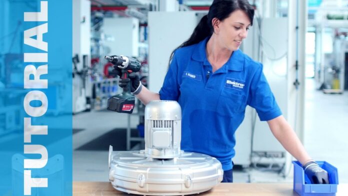 Gehäusestellung eines Industrieventilators umbauen | Elektror airsystems gmbh