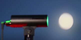 Light Barrier with Easy-Color-Adjust Outdoor Test