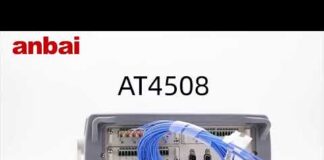 Anbai AT4508 temperature data logger, temperature meter, temperature recorder