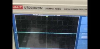 UTD2202CM Digital Storage Oscilloscope with Bandwidth 200MHz