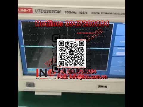 UTD2202CM Digital Storage Oscilloscope with Bandwidth 200MHz