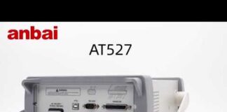 Anbai AT527 Battery tester, battery meter, battery internal resistance meter, battery testing