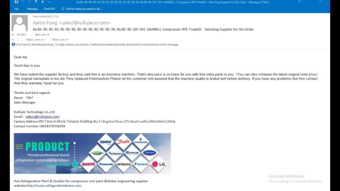 Tránh bị lừa đảo khi mua hàng | 購買時避免被騙 | Ruifujie Technology Co.,Ltd Scam customers | Cheat client