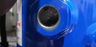 A simple way to add compressor oil to flake ice machine system | Shenzhen Ruifujie Technology Co.,Ltd Scam/cheating customers. 深圳市瑞富傑科技有限公司 詐騙/欺騙客戶
