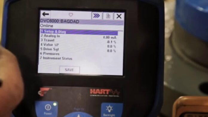 Positioner and valve calibration with HART communicator | INO Việt Nam | INO Measure