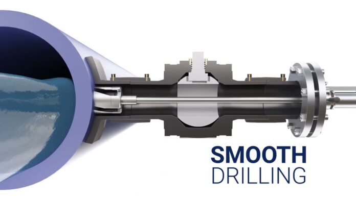 FOX Under Pressure Drill – Hot Tapping – Connection to PE pipelines under pressure | INO Việt Nam | INO Measure
