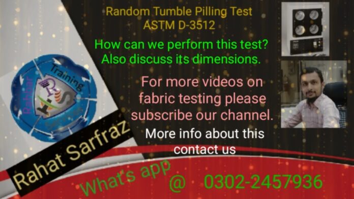 Random Tumble Pilling Test | ASTM D3512 | Textile testing | INO Việt Nam | INO Measure