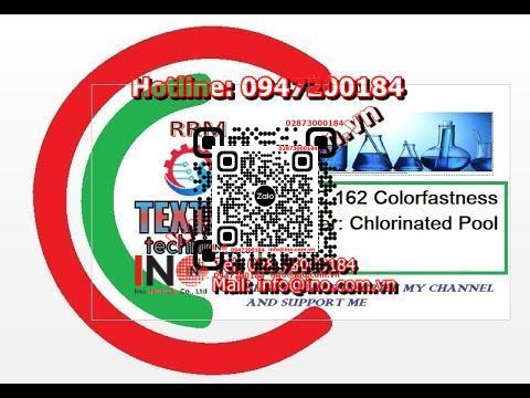 AATCC: 162 Colorfastness to Water: Chlorinated Pool | INO Việt Nam | INO Measure