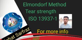 Phương pháp đo Elmendorf theo tiêu chuẩn ISO 13937-1 để thử nghiệm độ bền kéo của vải