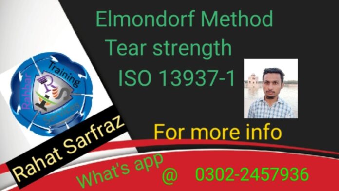 Tear strength of fabric | Elmendorf method | ISO 13937-1 | Textile testing | INO Việt Nam | INO Measure