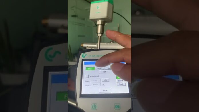 Chi tiết cách cài đặt thiết bị Record dữ liệu cho Sensor lưu lượng các loại khí PI500 CS-Instrument