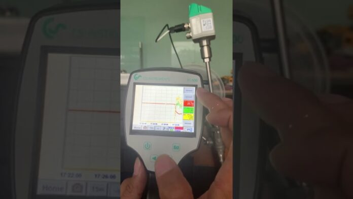 Làm thế nào để record dữ liệu của Sensor đo lưu lượng khí? PI500 & VA500 CS-Instruments