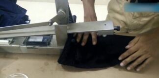 Cách thực hiện thử nghiệm độ bền màu bằng phương pháp nhám hoặc lột màu trên cả bề mặt khô và ướt