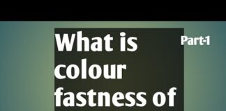 Lecture of Colour fastness testing, chemical testing in Textile