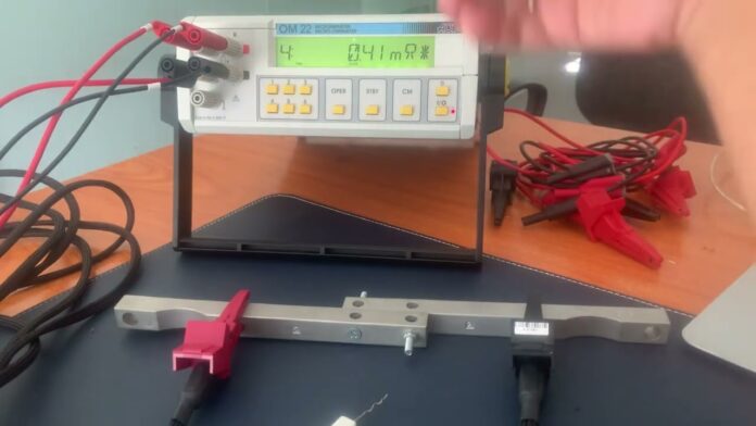 Ảnh hưởng của thao tác cặp que đo không đúng khi đo điện trở tiếp xúc | micro-ohmmeter OM22 AOIP | Việt Nam Distributor | INO Measure