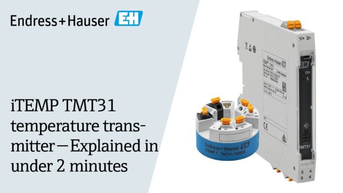 “iTEMP TMT31 temperature transmitter: Thiết bị cần thiết cho lĩnh vực đo lường và tự động hóa trong công nghiệp”