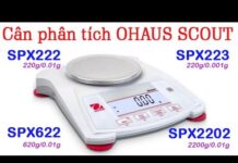 Cân điện tử Ohaus – Sự lựa chọn hoàn hảo cho các ứng dụng công nghiệp