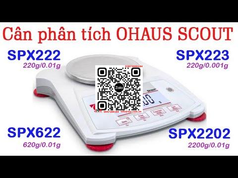 Cân điện tử Ohaus – Sự lựa chọn hoàn hảo cho các ứng dụng công nghiệp