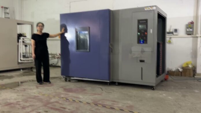 “Thiết bị kiểm tra nhiệt độ và độ ẩm quầy bộ năng lượng tiết kiệm thiết kế”