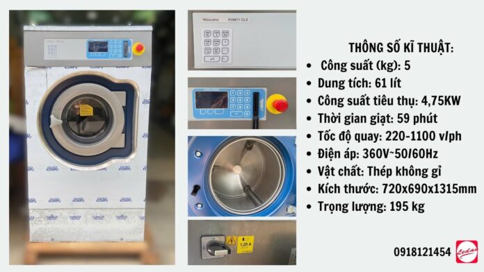 “BÀN GIAO MÁY GIẶT ELECTROLUX FOM71 CLS: SỰ KẾT HỢP HOÀN HẢO GIỮA HIỆU QUẢ VÀ TIẾT KIỆM CHO PHÒNG THÍ NGHIỆM DỆT MAY”