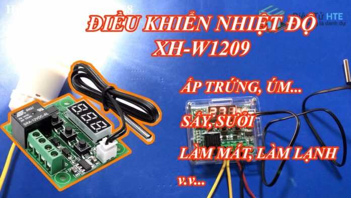 Tiêu đề: Mạch điều khiển nhiệt độ W1209 – Giải pháp hoàn hảo cho phòng thí nghiệm và tự động hóa công nghiệp