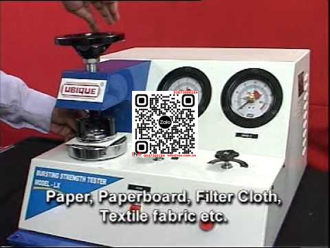 Bursting Strength Tester – Thiết bị vượt trội cho việc đo lường và kiểm tra độ bền cơ học của giấy và bao bì