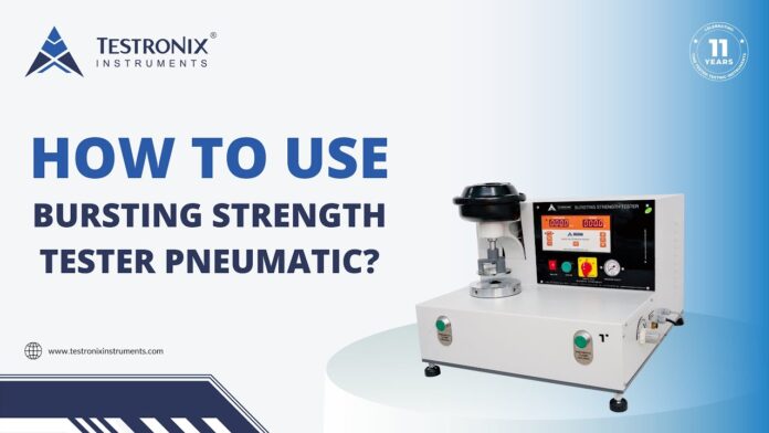 Hướng dẫn sử dụng Máy thử độ bền phá rễ bằng khí nén