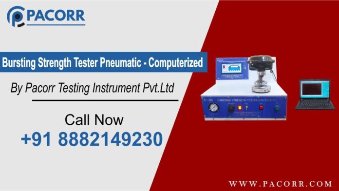 Bursting Strength Tester Pneumatic – Computerized: Thiết bị đắc lực cho công nghiệp sản xuất và kiểm tra chất lượng