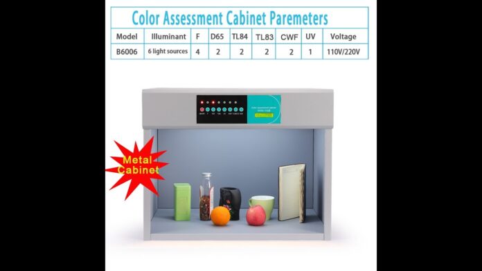 color assessment cabinet with D65/TL84/CWF/UV/F/A(color matching cabinet) INO Việt Nam | Distributor