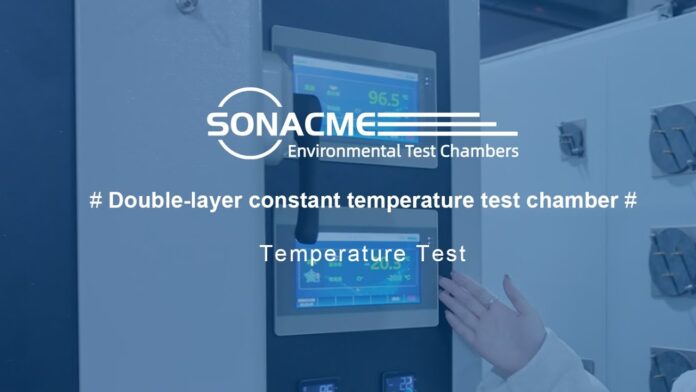 Sonacme Double-layer constant temperature and humidity test chamber: Thiết bị không thể thiếu cho các nhà máy sản xuất giày da, footware và dệt may.