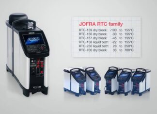 “Giới thiệu về JOFRA RTC 159 – bộ điều chuẩn nhiệt độ của AMETEK”