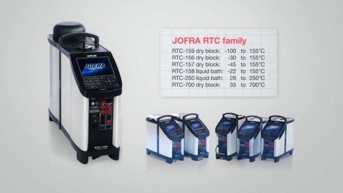 “Giới thiệu về JOFRA RTC 159 – bộ điều chuẩn nhiệt độ của AMETEK”