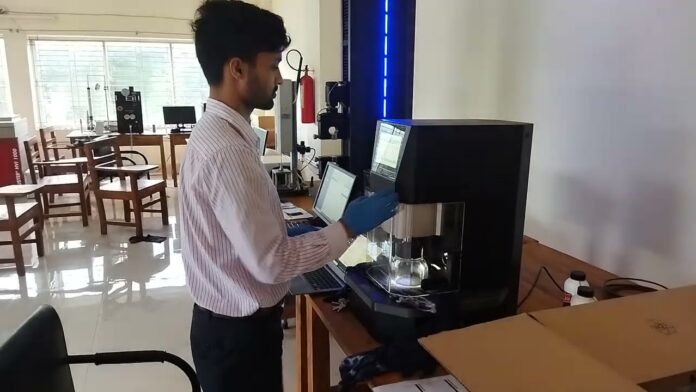 How to Operate Trubrust4 | James Heal | Fabrics Pneumatic Bursting Strength Tester INO Việt Nam | Distributor