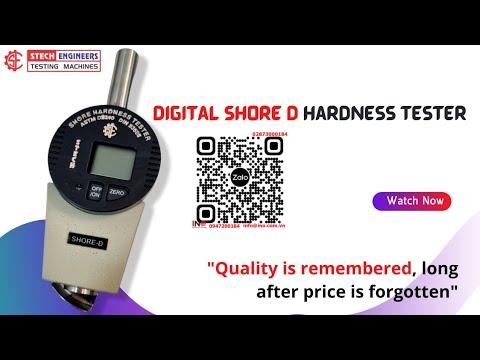 Shore D Hardness Tester (SHORE D) – Thiết bị cần thiết cho việc kiểm tra độ cứng của vật liệu công nghiệp