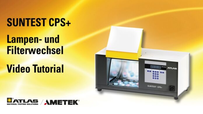 Tiêu đề: SUNTEST CPS+ Lampen- und Filterwechsel | Atlas Material Testing Technology: Ứng dụng và lợi ích cho ngành công nghiệp giày da, footware và dệt may