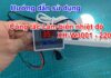 Hướng dẫn lắp đặt bộ cảm biến điều khiển nhiệt độ XH-W3001 dùng điện 220V giá rẻ INO Việt Nam | Distributor