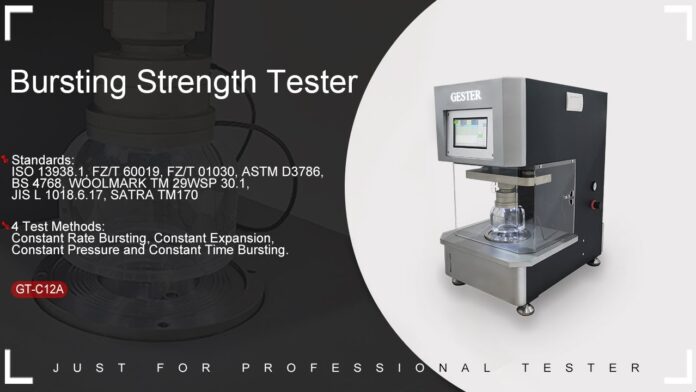 “Giới thiệu về Hydraulic Bursting Strength Tester GT-C12A (Các bước chuẩn bị trước khi thử nghiệm)”