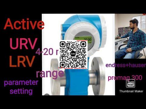 “Promag 300 Endress+Hauser URV/LRV Range: Thiết bị đa năng cho phòng thí nghiệm và tự động hóa công nghiệp”