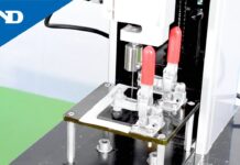 Cách lắp đặt giá đỡ thử đâm – Máy kiểm tra đàn hồi đa năng dòng MCT của Nhật