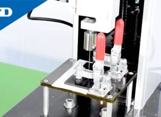Cách lắp đặt giá đỡ thử đâm – Máy kiểm tra đàn hồi đa năng dòng MCT của Nhật