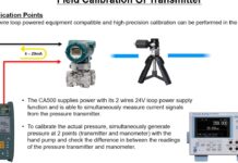 YOKOGAWA CA500 Handy Calibrator – Đối tác đáng tin cậy cho hiệu chuẩn trường trình áp suất