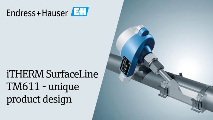 iTHERM SurfaceLine TM611 | Thiết bị cảm biến đột phá cho phòng thí nghiệm và tự động hóa công nghiệp