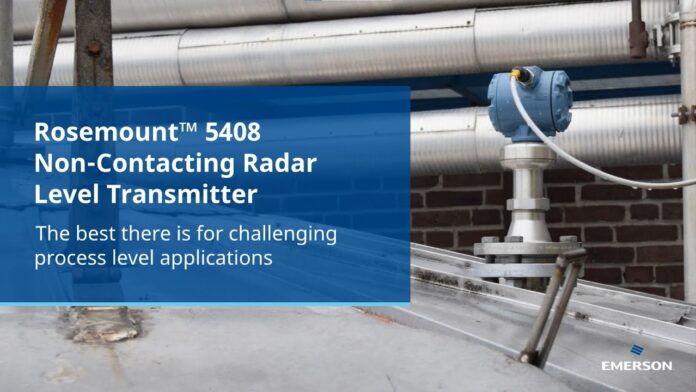 Rosemount 5408 with 10-year limited warranty and Smart Meter Verification INO Việt Nam | Distributor