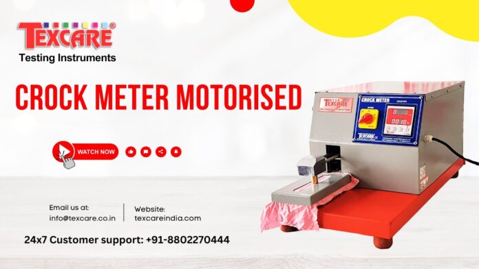 Rubbing Fastness Tester, Washing Fastness Tester, Fabric Testing Instruments, Motorized Crock Meter INO Việt Nam | Distributor