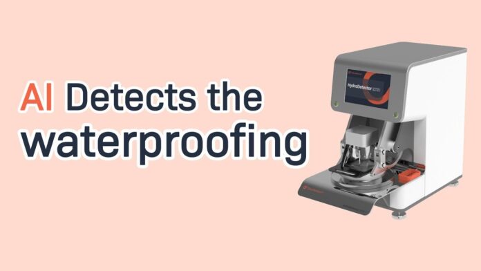 Khám phá Đột phá! Thiết bị Al phát hiện tính năng chống thấm của các loại vải.