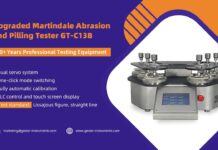 9 Working station Martindale Abrasion And Pilling Tester – Thiết bị vượt trội trong việc đánh giá độ bền và chống bai tịt vải vóc