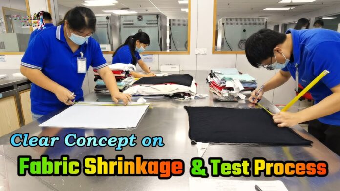 Tối ưu hóa “Thử nghiệm co rút hay Tính ổn định kích thước sau khi giặt cho vải” cho quy trình sản xuất vải