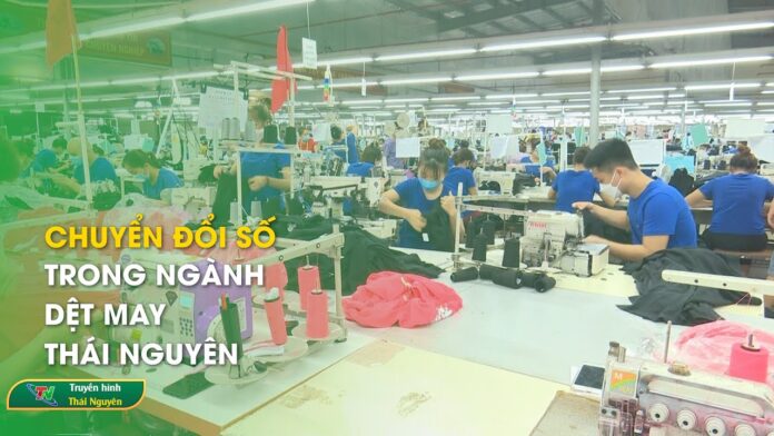 Chuyển đổi số trong ngành dệt may Thái Nguyên | Thái Nguyên TV