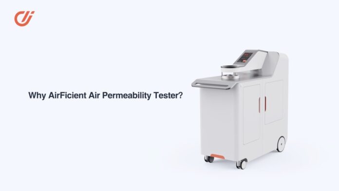 AirFicient Air Permeability Tester – Thiết bị đo lường tính thông khí lý tưởng cho các nhà máy và phòng thí nghiệm