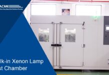 “SONACME -Walk-in xenon lamp test chamber: Giải pháp tinh vi cho việc kiểm tra đèn xenon trong phòng thí nghiệm”